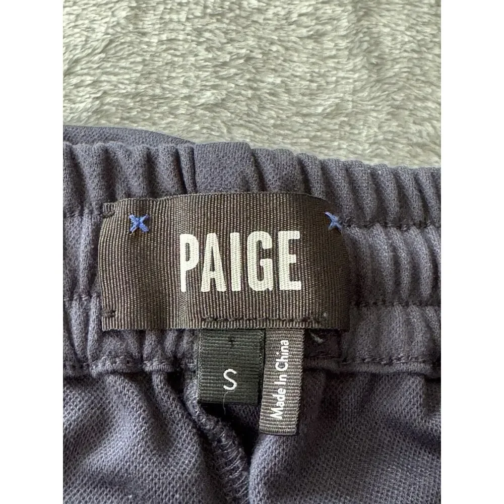 PAIGE Bodhi Drawstring Pull On Sweat Shorts Navy Blue Men's Size Small